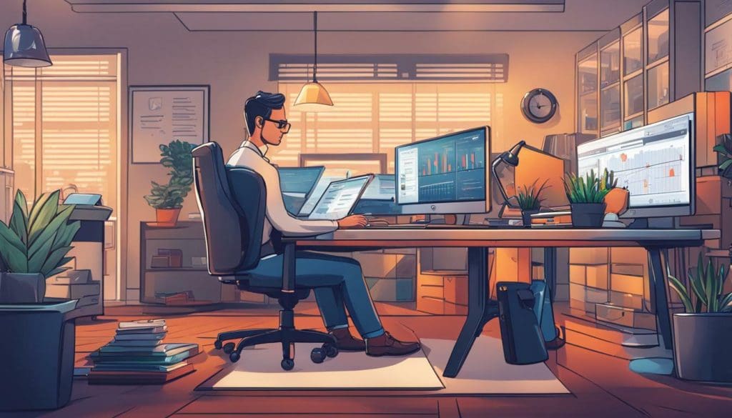 Small business using AI for sales, marketing, and customer service