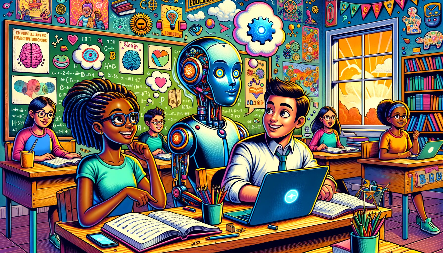 AI in Class: Homework's New Study Buddy